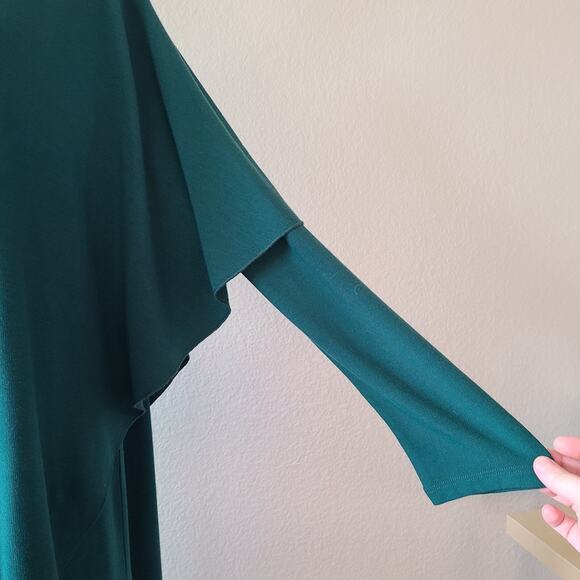 NWT Soft Surroundings Women Asymmetrical‎ Dress Medium Lagenlook Layered Art - Picture 6 of 13